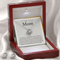 Love knot necklace with earrings| to my loving mom
