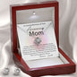 Loving Memory Mom Love Knot and Earring set|Mom