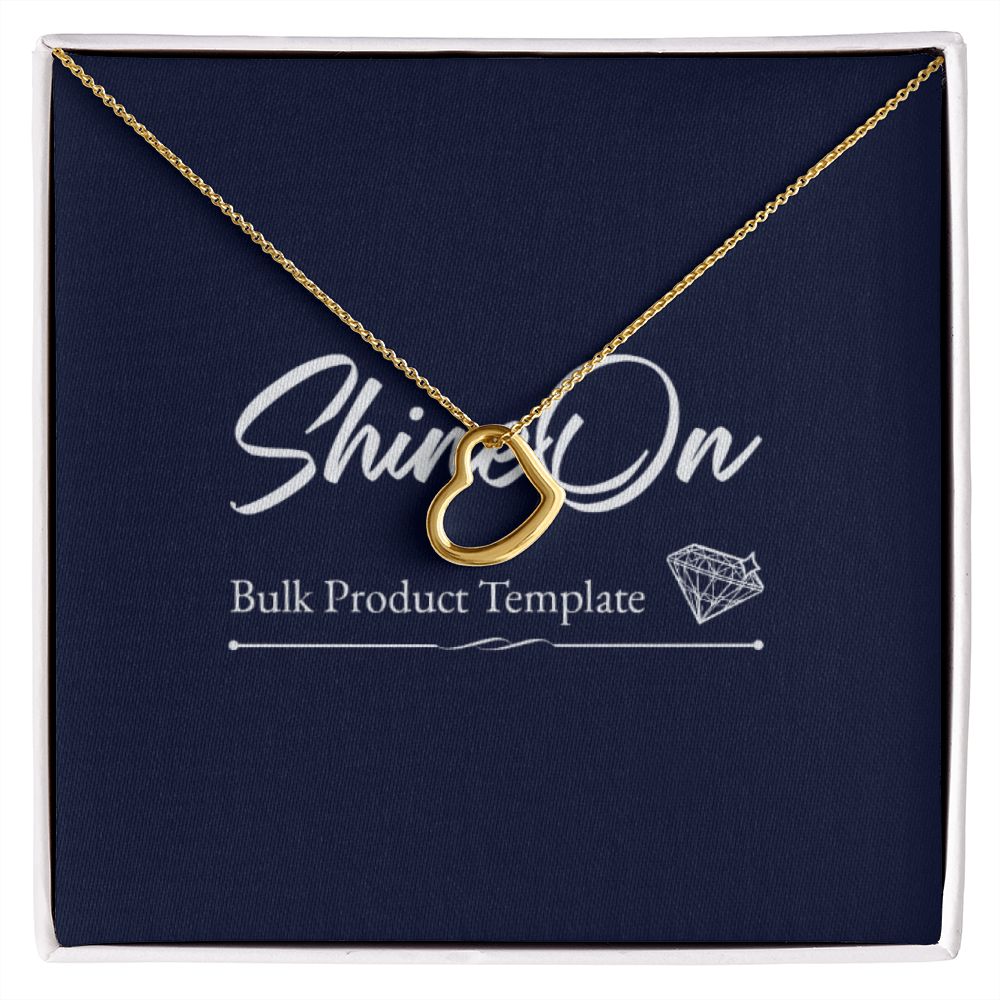 Delicate Heart necklace