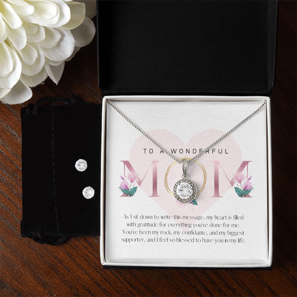 Elegant Pink Mother's Day Greeting (Card (Square)) (1000 × 1000 px) eternal hope