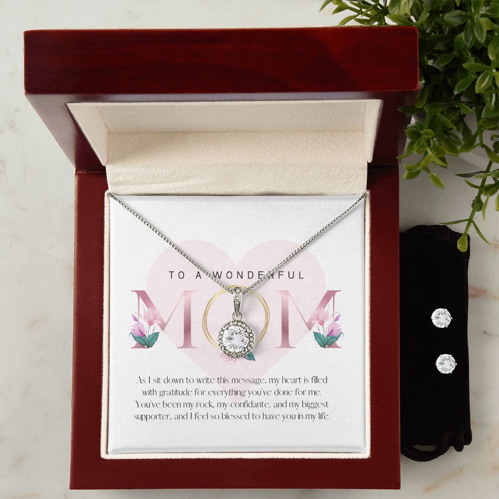 Elegant Pink Mother's Day Greeting (Card (Square)) (1000 × 1000 px) eternal hope