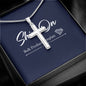 stainless cross necklace
