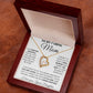 to my caring mom- forever necklace