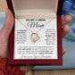 to my caring mom- forever necklace