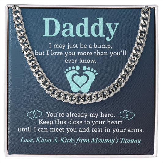 Daddy - My Hero cuban link chain