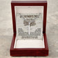 Father_s Tree cross necklace with cuban chain