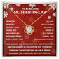 Mother-In-Law-Compassionate Woman Love knot necklace