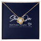 Love knot necklace