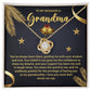 Grandma-Mean The World Love knot necklace