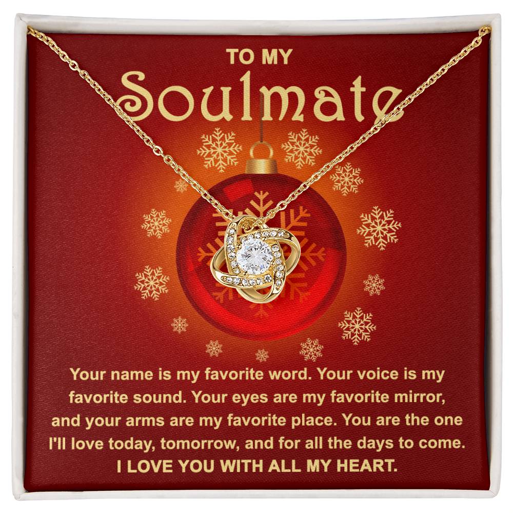 Soulmate-My Favorite Love knot necklace