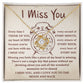 I miss you every second