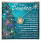 Daughter-Born To Run Love knot necklace