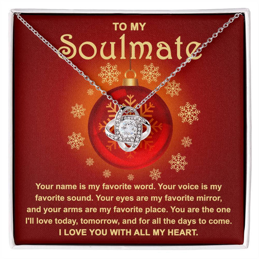 Soulmate-My Favorite Love knot necklace