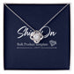 Love knot necklace