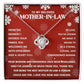 Mother-In-Law-Compassionate Woman Love knot necklace