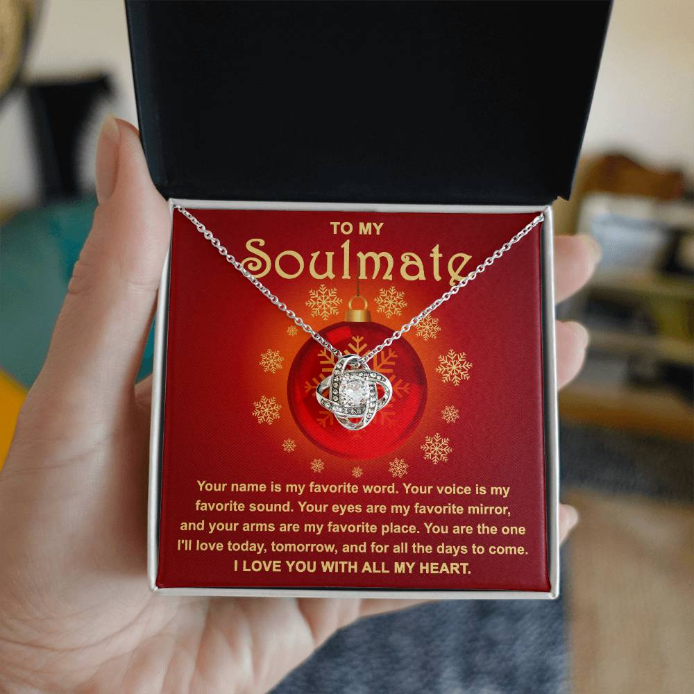 Soulmate-My Favorite Love knot necklace