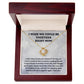 I Wish-Missing you Love knot necklace