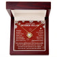 Mother-In-Law-Compassionate Woman Love knot necklace