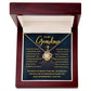 Grandma-My Guiding Light Love knot necklace