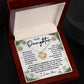 Daughter-Symbol Of Love Love knot necklace