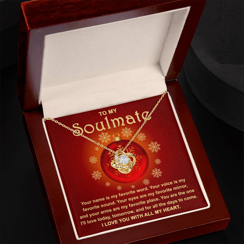 Soulmate-My Favorite Love knot necklace