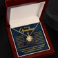 Grandma-My Guiding Light Love knot necklace