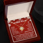 Mother-In-Law-Compassionate Woman Love knot necklace