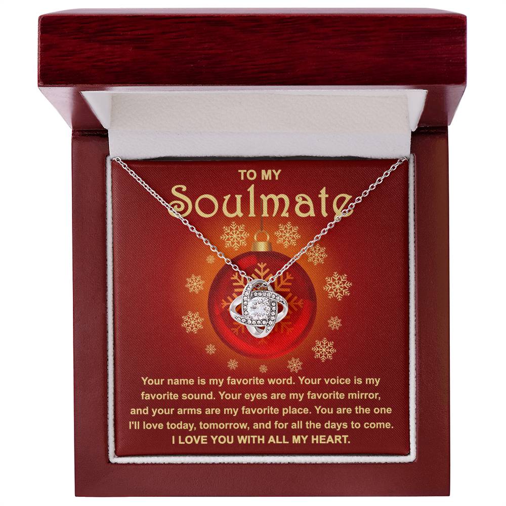 Soulmate-My Favorite Love knot necklace