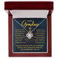 Grandma-My Guiding Light Love knot necklace