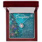 Daughter-Born To Run Love knot necklace