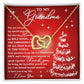 Grandma-Priceless Gift interlocking hearts necklace