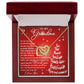 Grandma-Priceless Gift interlocking hearts necklace