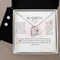 Pink Aesthetic Mother's Day (Card (Landscape)) (1000 × 1000 px) forever love necklace with earrings bundle