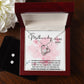mother's day from husband forever love necklace with earrings bundle