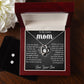 My Lovely Mom - I Appreciate The Thoughtful Things You Do forever love necklace with earrings bundle