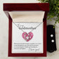To My Godmother copy forever love necklace with earrings bundle