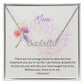 Purple Watercolor Minimalist Mother's Day Card (Square) (1000 × 1000 px) custom name necklace