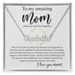 To My Amazing Mom - When We Can_t be Together custom name necklace
