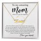 To My Amazing Mom - When We Can_t be Together custom name necklace