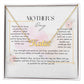 mother's day foot print custom name necklace