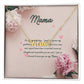 Pink Modern Mother's Day (Card (Landscape)) (1000 × 1000 px) custom name necklace
