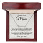 ThankYou Mom - You_re The World custom name necklace