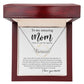 To My Amazing Mom - When We Can_t be Together custom name necklace