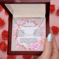 mother's day new mom- from husband  custom name necklace