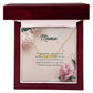 Pink Modern Mother's Day (Card (Landscape)) (1000 × 1000 px) custom name necklace