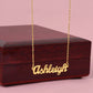 name necklace custom