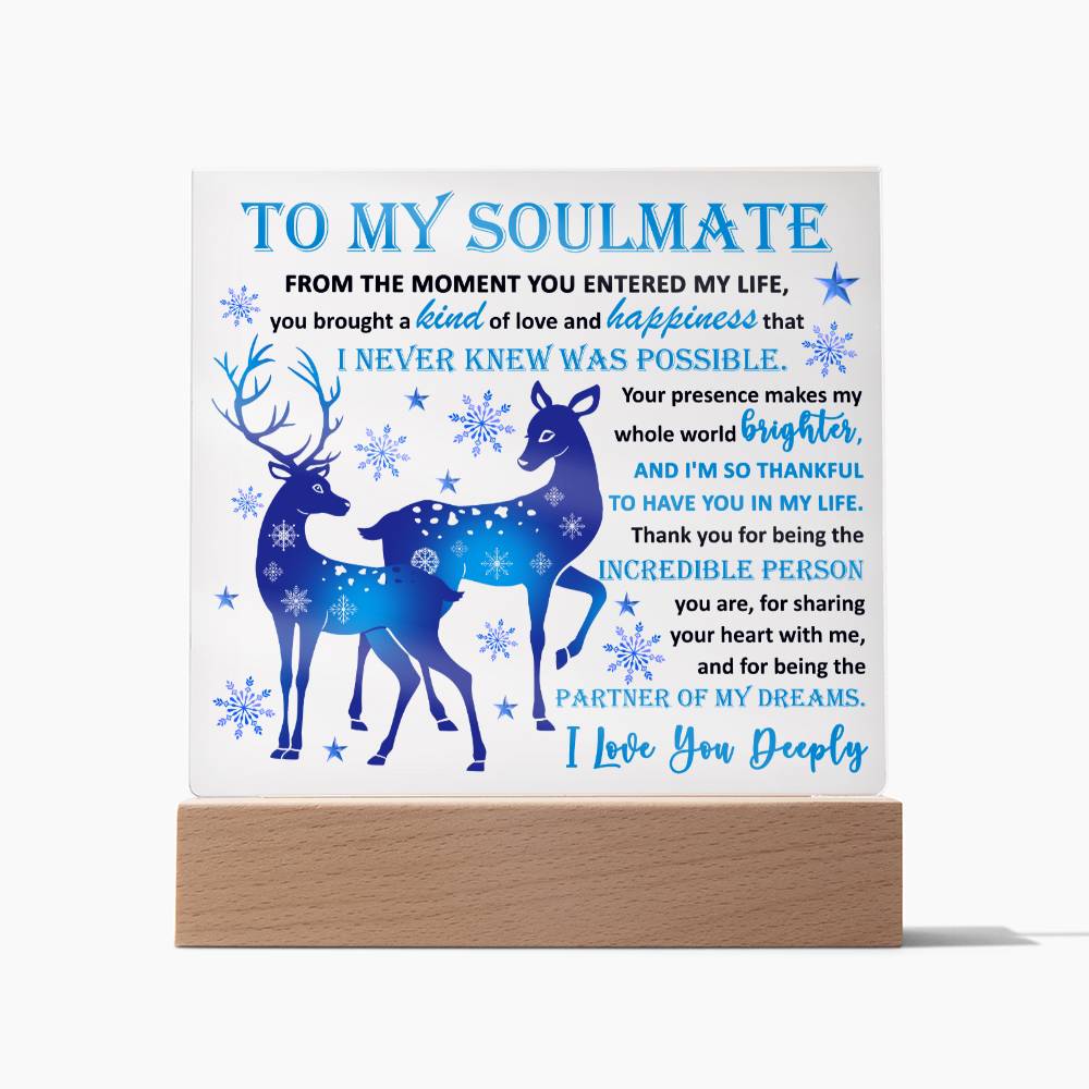 Soulmate-Partner Of Dreams-Acrylic Square