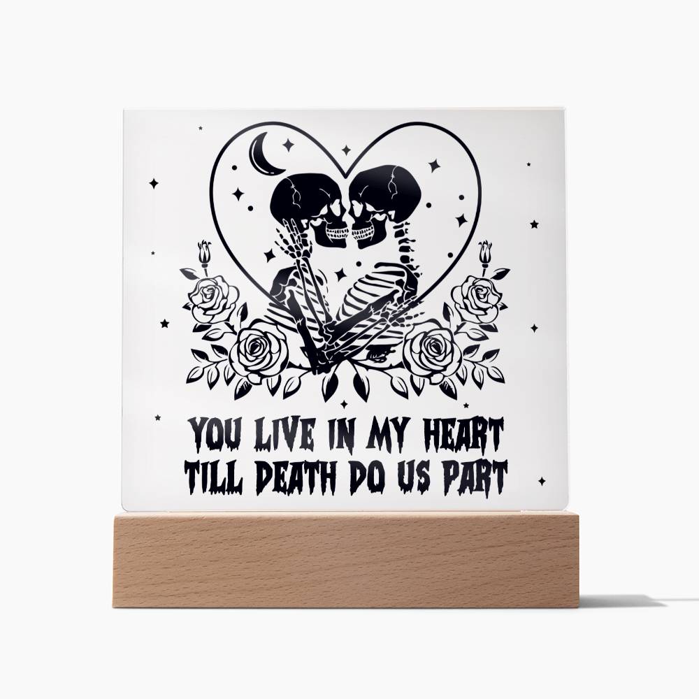 Halloween-My Heart-Acrylic Square