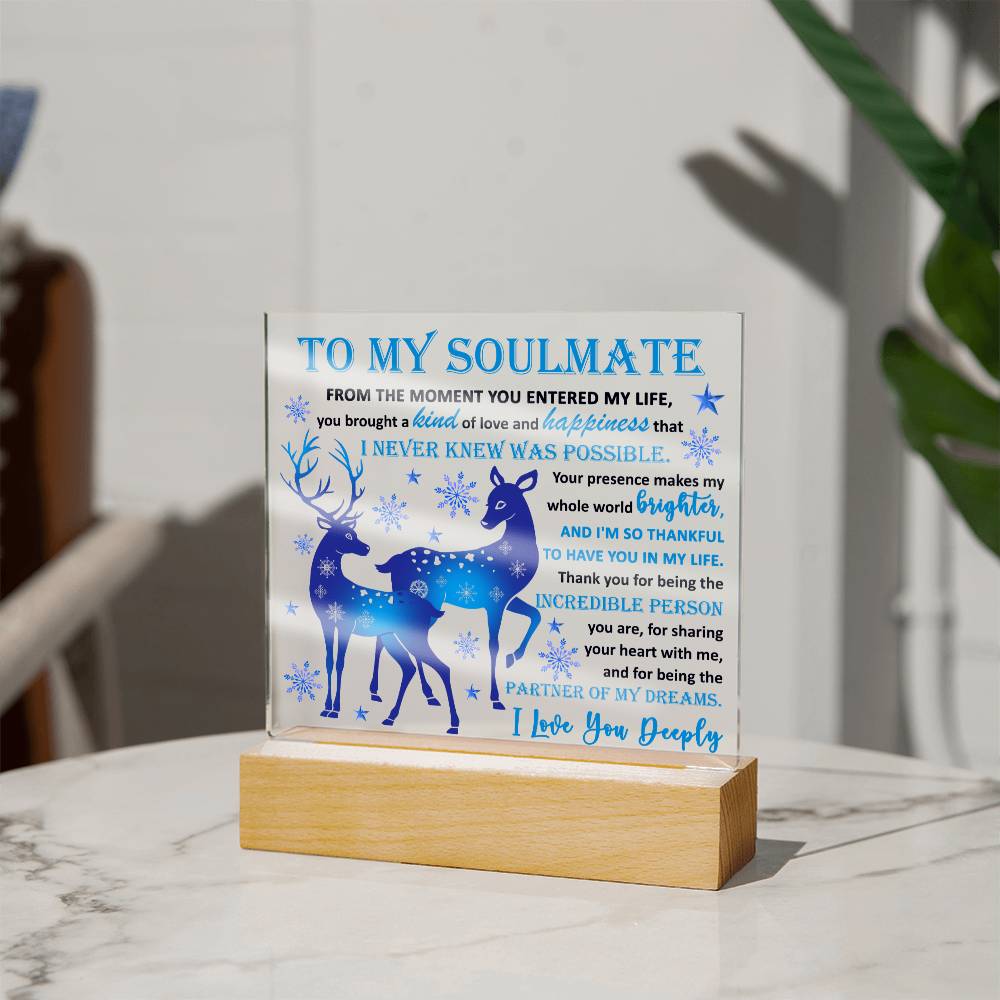 Soulmate-Partner Of Dreams-Acrylic Square