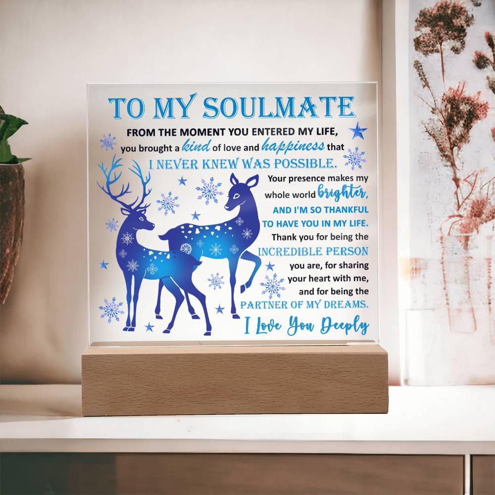 Soulmate-Partner Of Dreams-Acrylic Square